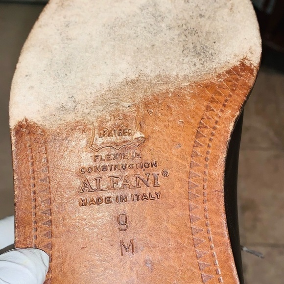 Alfani Leather Oxford Shoe. - Picture 8 of 13
